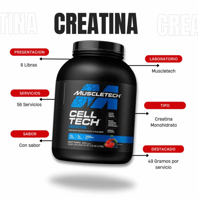 CELL TECH  6 LBS