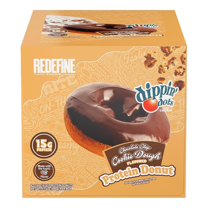 REDEFINE PROTEIN DONUT  CAJA CON 8 PIEZAS
